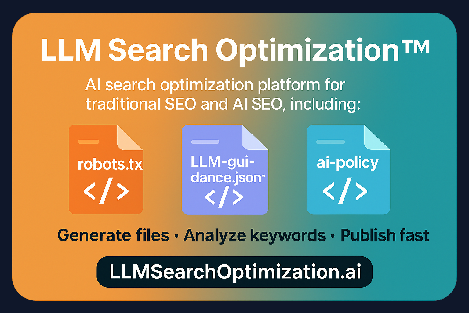 LLM Search Optimization
